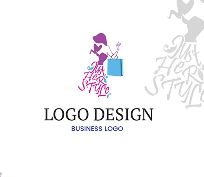 Girls Dress Logo Design Free Logo Design GD graphic