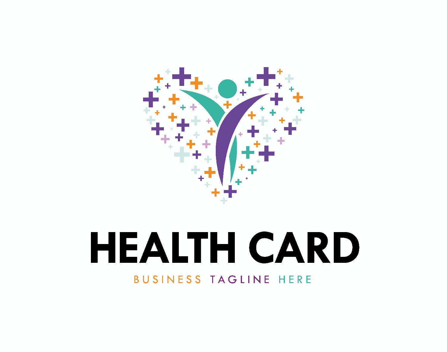 Healthy care life logo design