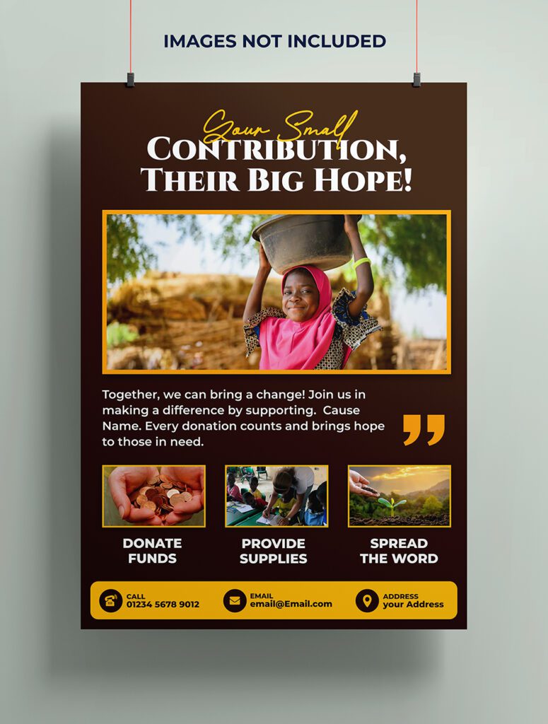 Fundraiser Event Flyer Template Free Download