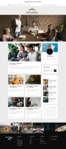 Business Blog Website
