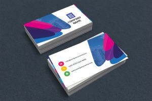 Striking business card design