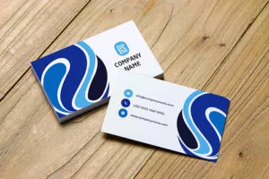 Organic business card design