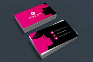 Fashion business card design