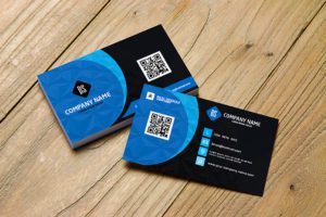 Services Business card design