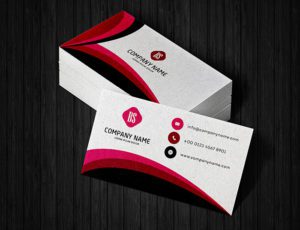 Elegant business card design