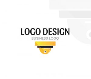 Bottom Side Cctv Camera Logo Design free Download