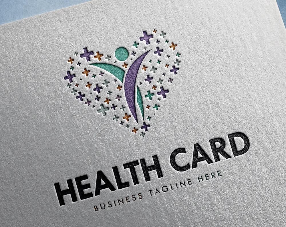 Healthy care life logo design