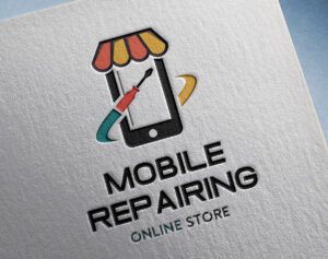 Mobile Repairing Shop Logo Design