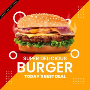 Super Delicious Burger Post Free Download