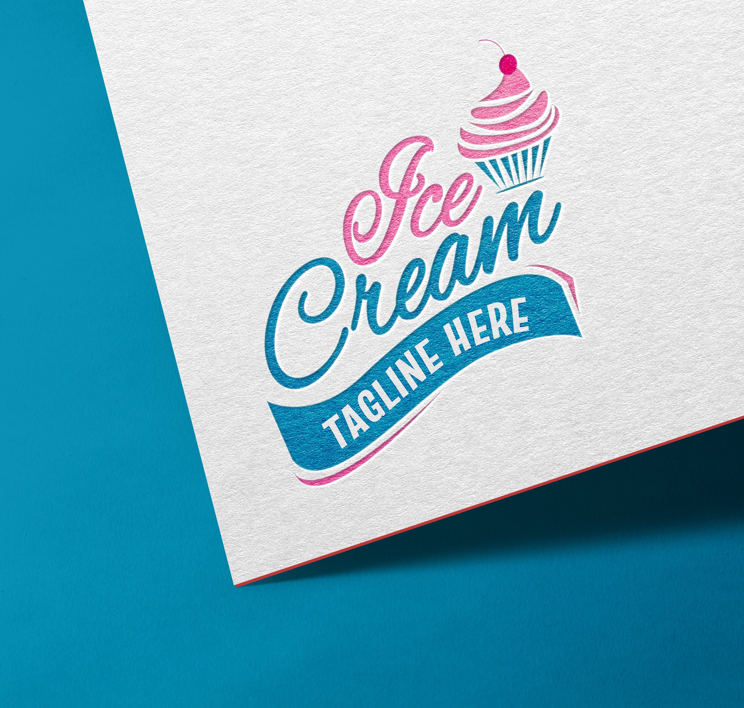Ice Cream Shop Logo