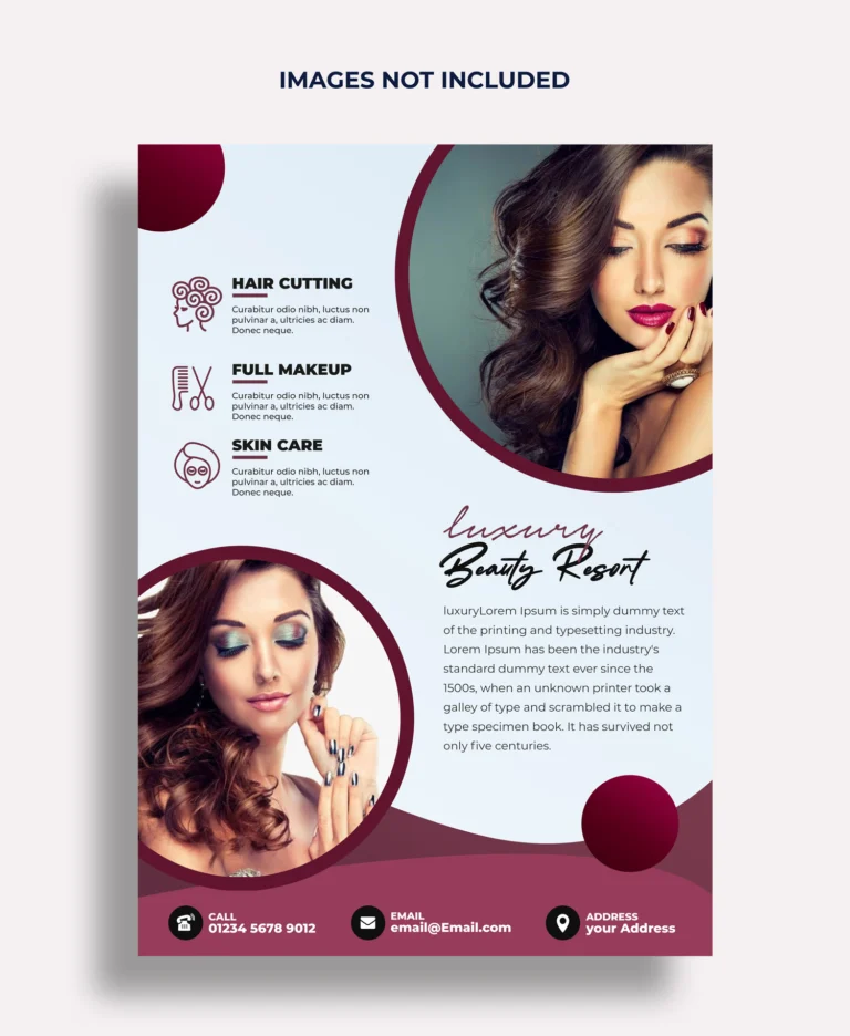 How to Choose the Best Beauty Salon or Parlour for Hair & Nails - Free Template Vector Download