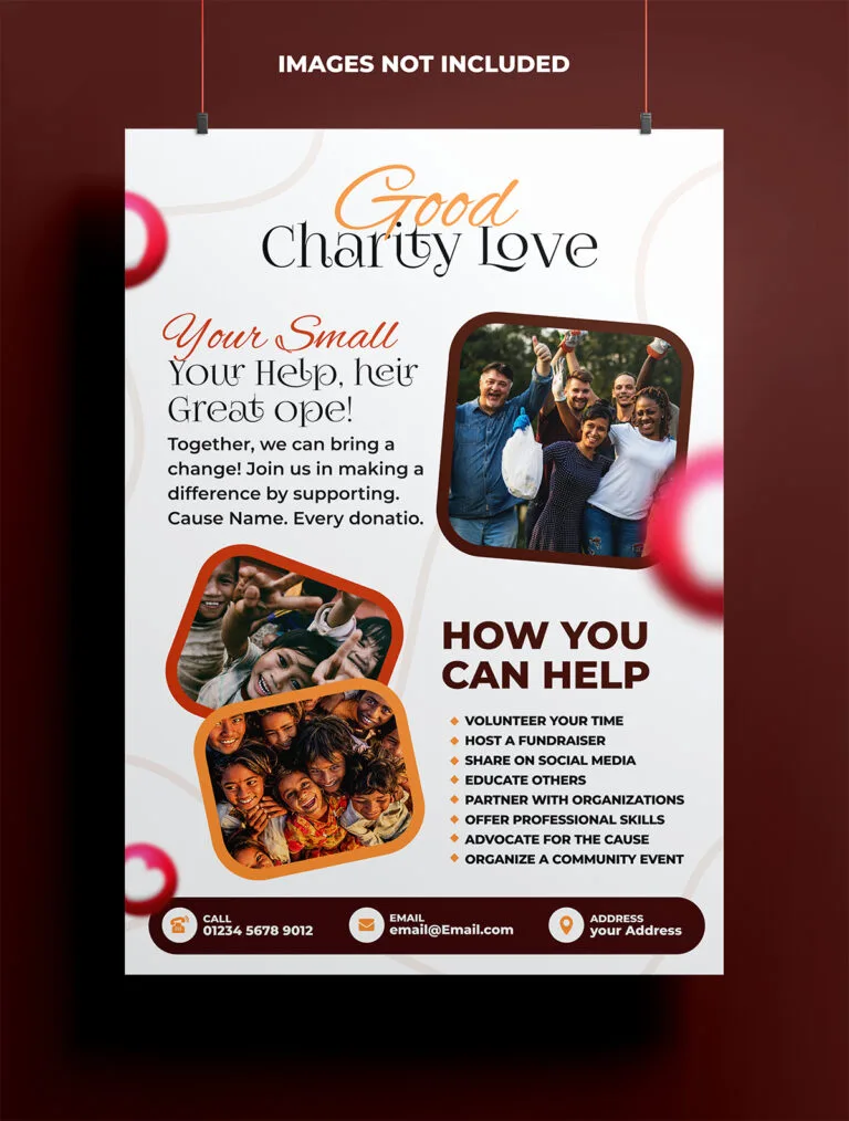 Complete Guide to Charity Flyer Design: Tips, Templates & Promotion Strategies - Free Template Vector Download