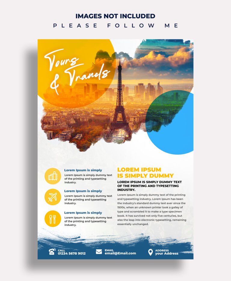 Top Tourist Places for Family Holidays and Trips Worldwide - Free Template Vector Download